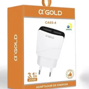 Fonte USB Duas entradas A'GOLD