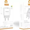 Fonte com cabo para IPhone - 2 entradas USB+Tipo C