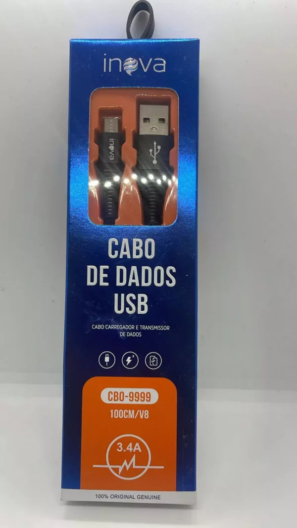 Cabo USB 1M V8 (Inova)