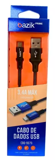 Cabo USB 1M V8 (Inova)