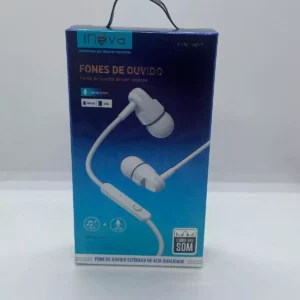 Fone de ouvido Inova (Branco)