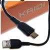 Cabo carregador reforçado V8 Micro USB (Kaidi)